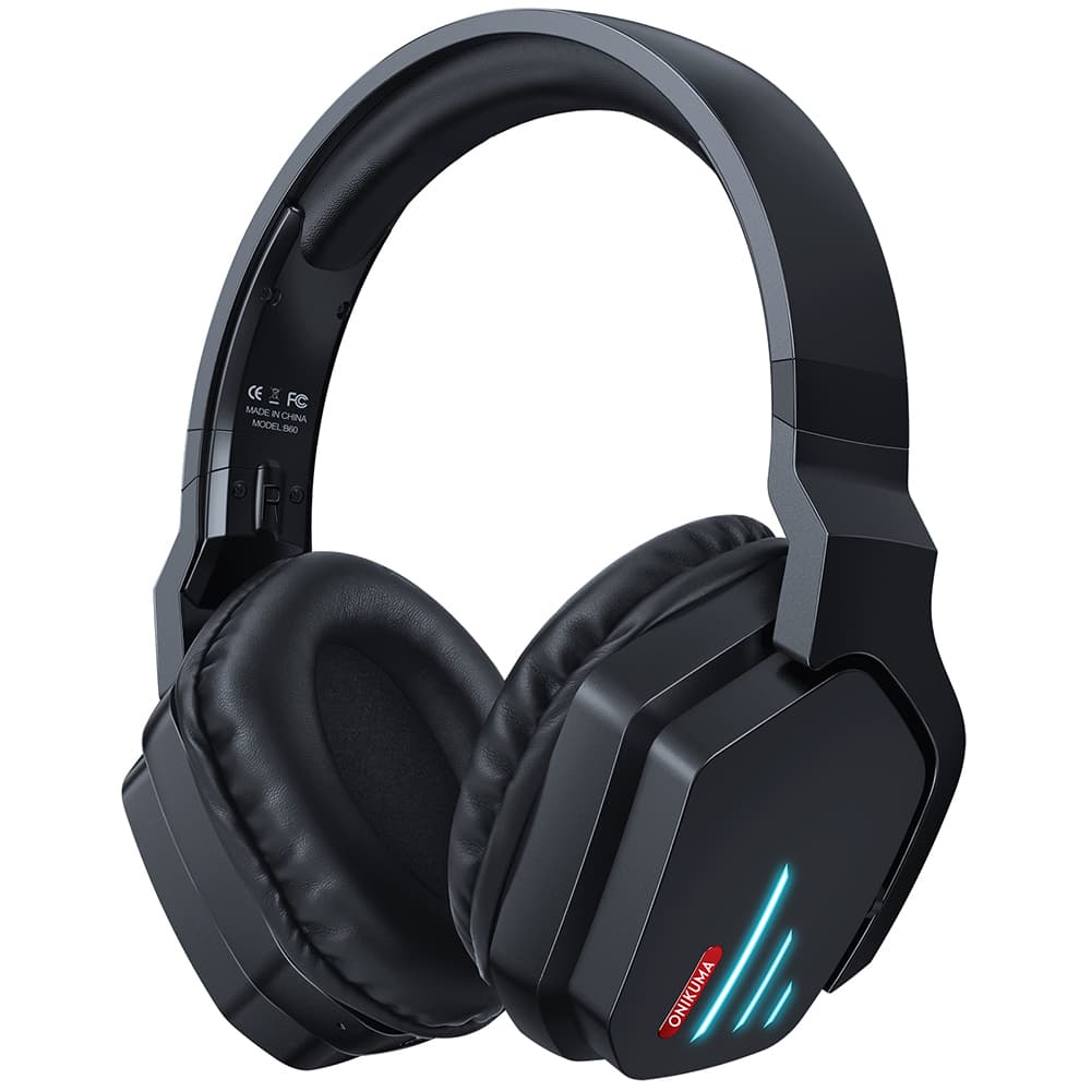 Auriculares Inalámbricos Gamer Onikuma B60 con Bluetooth y Luz LED