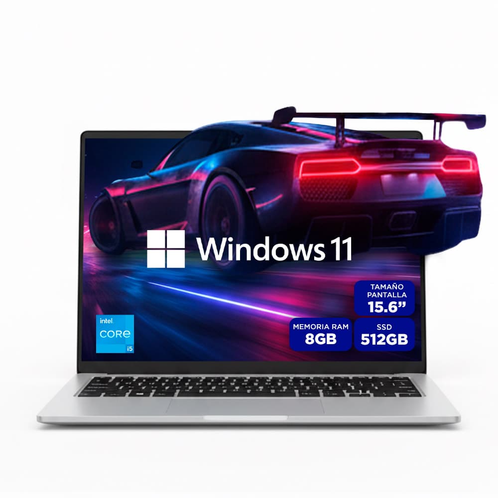  Notebook HP 15-FD0154WM Windows 11 Home Intel Core i5 RAM 8GB SSD 512GB FHD 156”