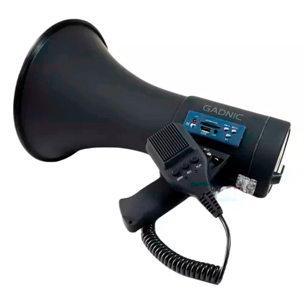 Megáfono Portátil Gadnic Con Control  Usado