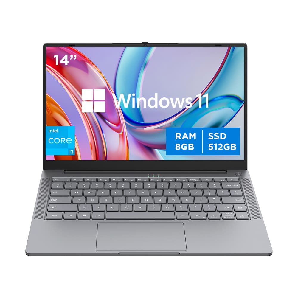 Notebook Gadnic 14 Pulgadas Intel Core I3-1215U 8GB RAM 512GB SSD Alderlake