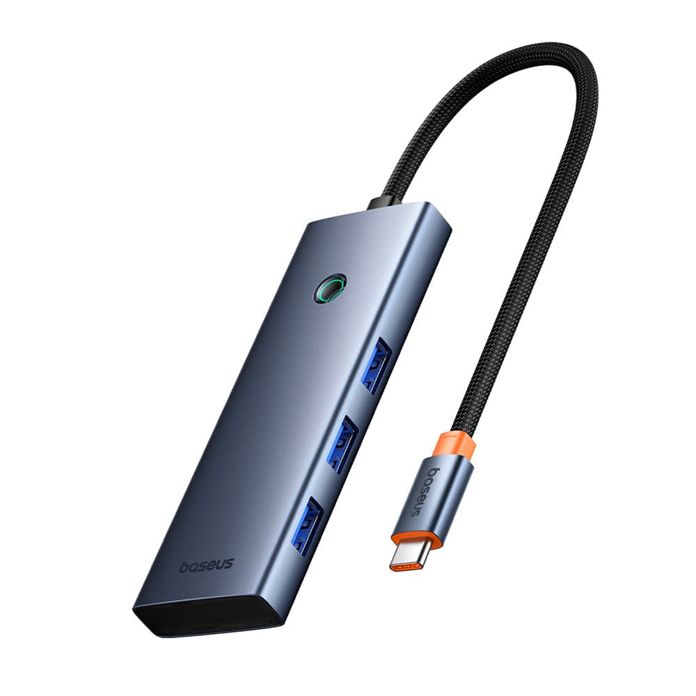 Hub Adaptador 7 en 1 Baseus UltraJoy Tipo-C HDMI 4k@60Hz 3Usb30 PD SDTD Mac