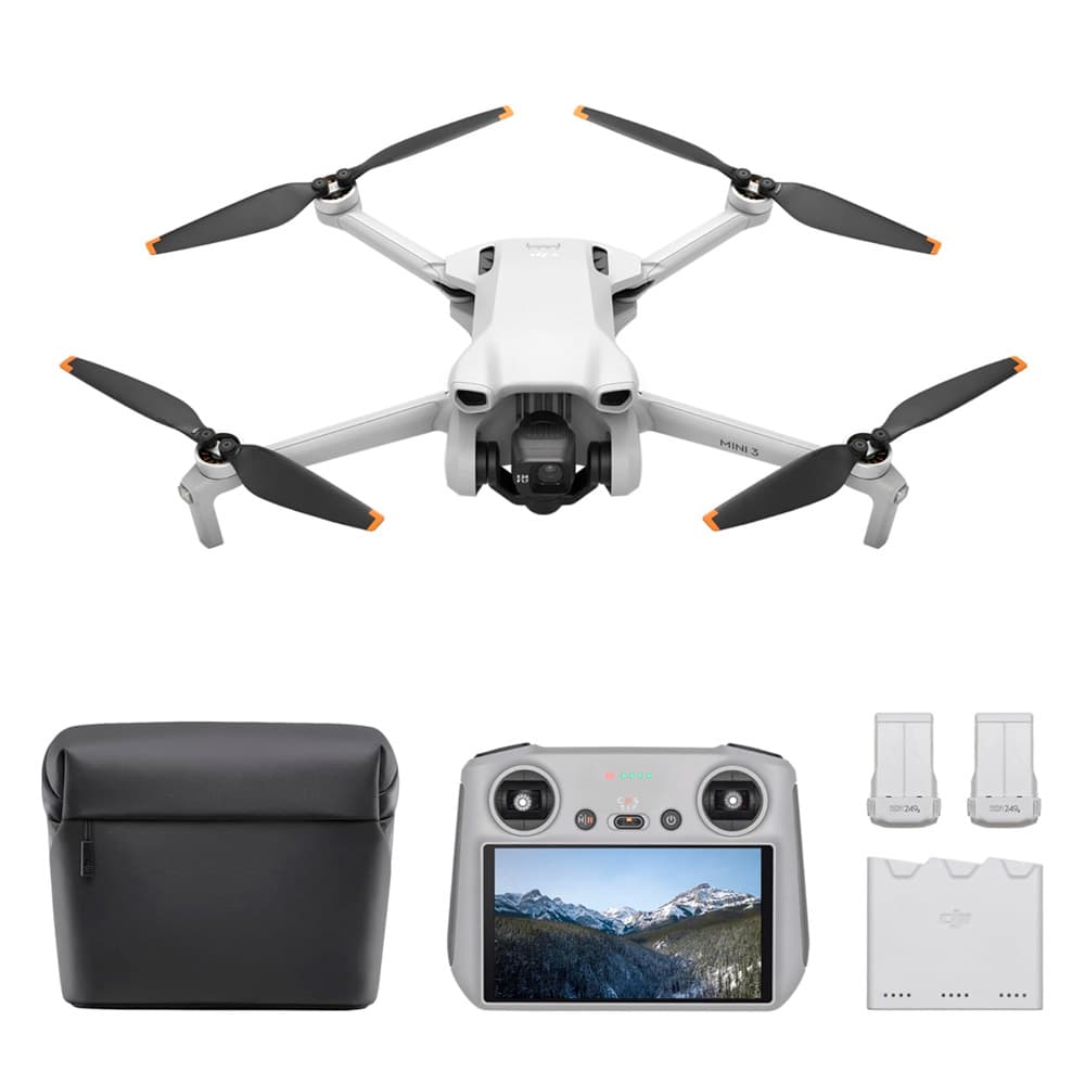 Drone DJI Mini 3 Combo Vuela Más Control Remoto DJI RC
