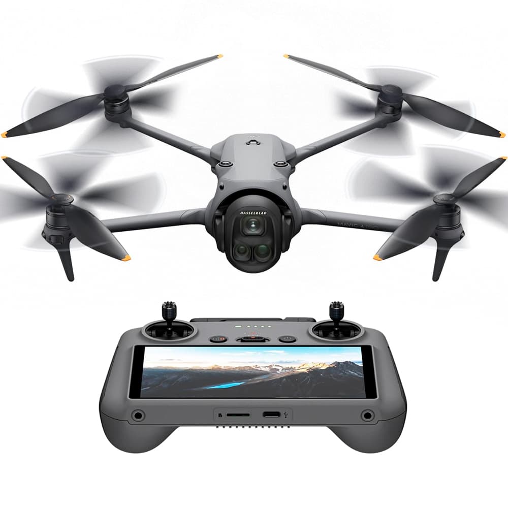 Drone DJI Mavic 4 Pro (Control Remoto DJI RC 2) Triple Cámara 100 MP, Tiempo De Vuelo 51 Min, Gimbal 360°