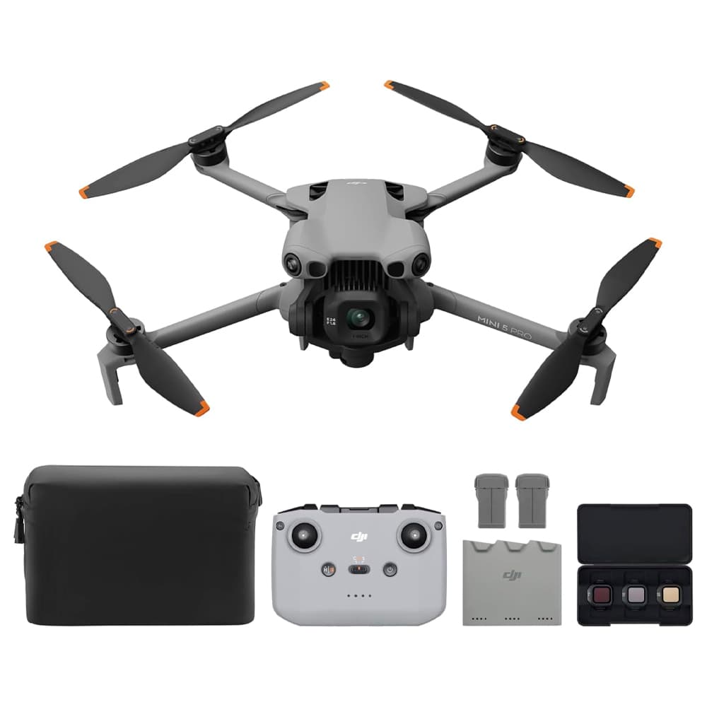 Drone DJI Mini 5 Pro Combo Vuela Más Control Remoto RC-N3, Cámara 50 MP, Video 4K, Sensor CMOS De 1”, Estabilización De 3 Ejes
