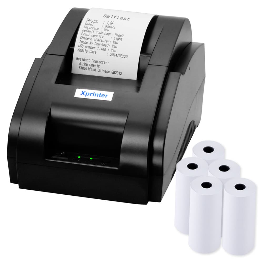 Impresora Térmica X-Printer XP-58IIH USB 58mm Alta Velocidad Impresión 90mms