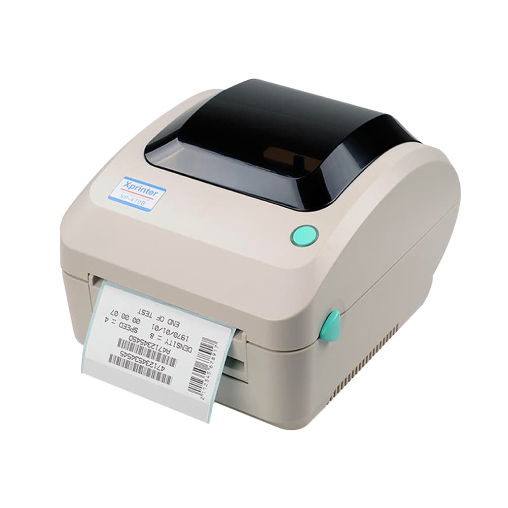 Impresora Térmica X-Printer XP-470B 108mm 127mms Imprime Códigos de Barras