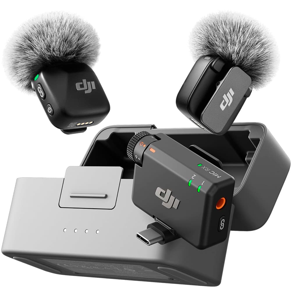 Micrófono Inalámbrico DJI Mic Mini 2 TX 1 RX Estuche De Carga